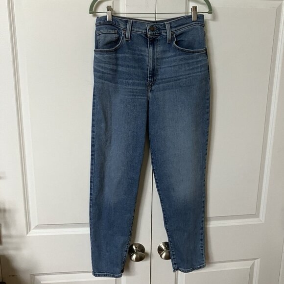 Levi's High Waisted Mom Jeans Womens 30 Blue Vintage Inspired 80s 90s Classic - Picture 10 of 11